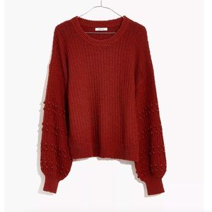Madewell Bobble Pullover Sweater Size L